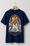 Velankanni Matha Premium Tshirt | Pearl Blue